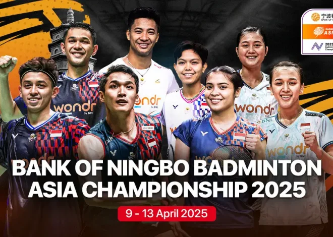 17 Daftar Wakil Indonesia di Badminton Asia Championship 2026