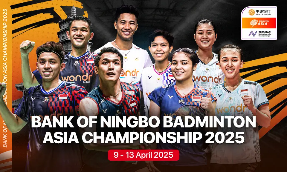 17 Daftar Wakil Indonesia di Badminton Asia Championship 2026