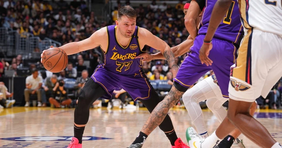 Luka Doncic 60 Poin Gemilang Bawa Lakers Kalahkan Miami