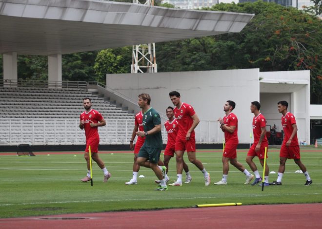 Timnas Indonesia Latihan Intens Jelang FIFA Series 2026