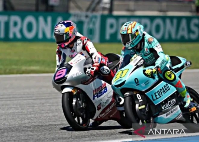 Podium Bersejarah Veda Ega Pratama di Moto3 Brasil 2026