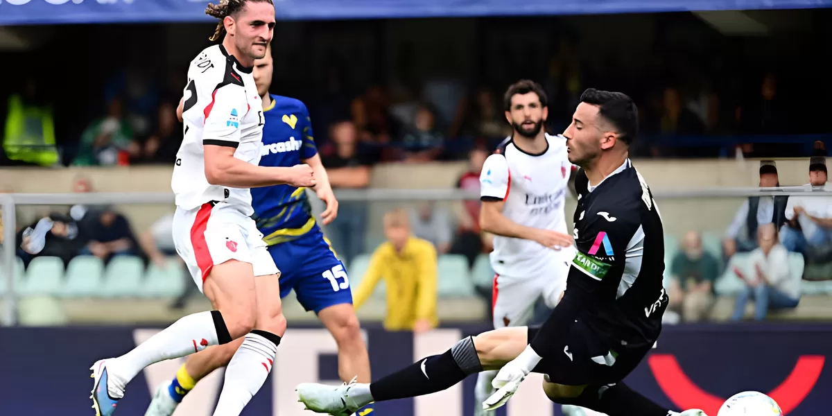 AC Milan Menang 1-0 atas Verona Berkat Gol Rabiot