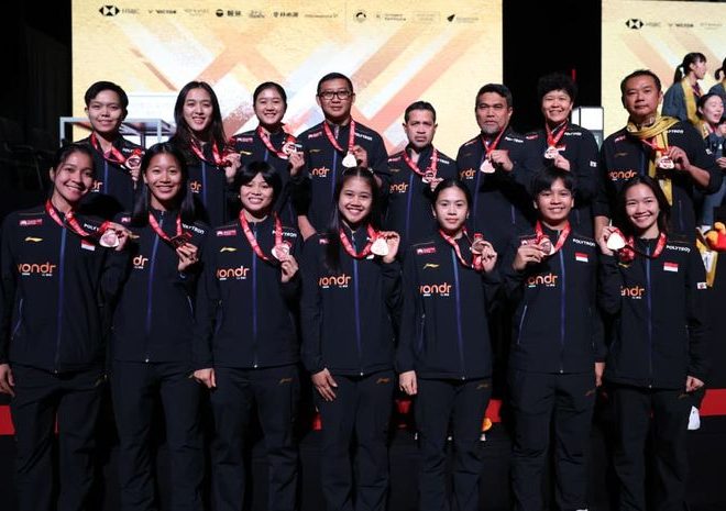 Uber Cup 2026 : Indonesia Raih Perunggu Takluk 1-3 dari Korsel