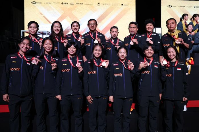 Uber Cup 2026 : Indonesia Raih Perunggu Takluk 1-3 dari Korsel